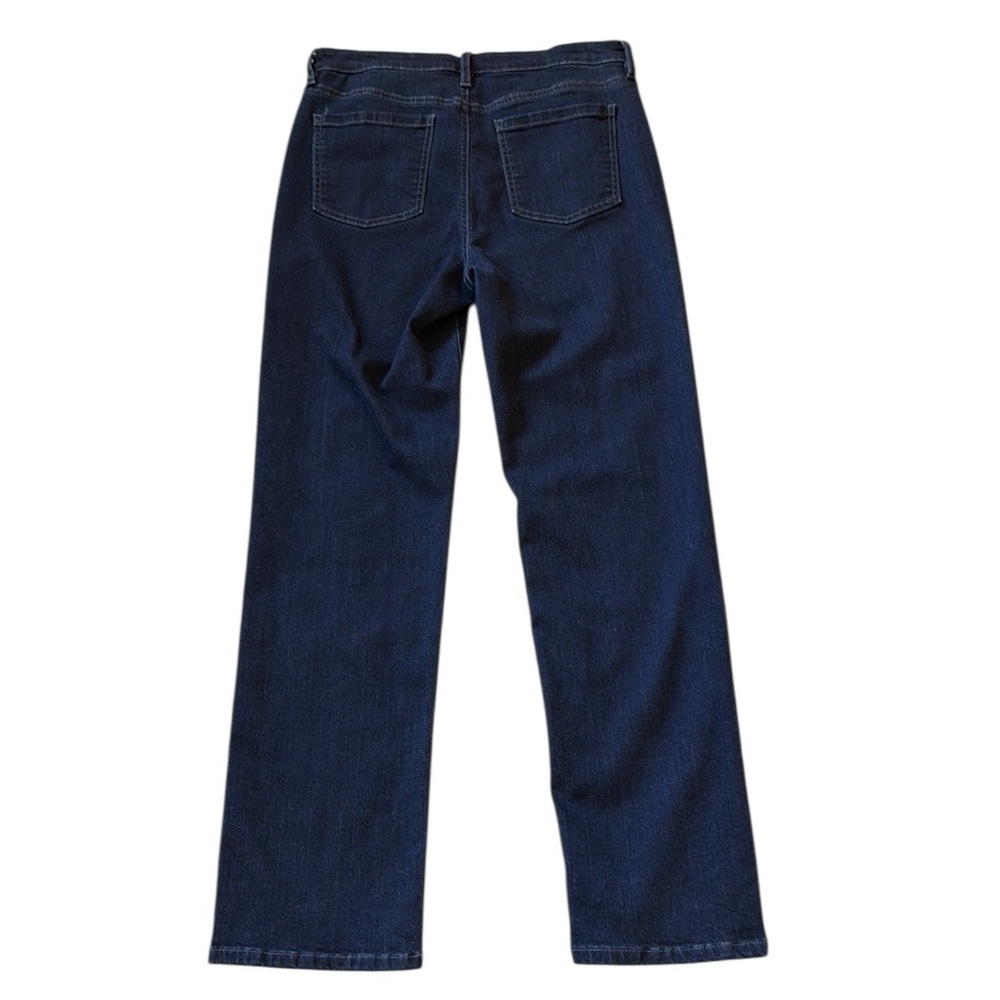 Buffalo David Bittman Alyssa Jean Hi-Rise Dark Blue Straight Stretch Size 8/29 - Picture 7 of 11
